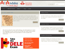 Tablet Screenshot of alandalusinstitute.com